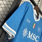 Naples Napoli 2025/26 home size S-4XL