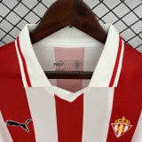 Sporting de Gijon   2025/26 Home jersey size S-2XL