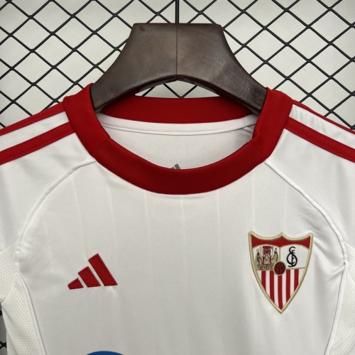 Sevilla FC 2025/26 home  Kids Kit