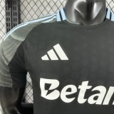 Aston Villa 2025/26 Away Player version Soccer jersey