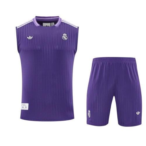 Real Madrid 2025/26 Purple vest suit