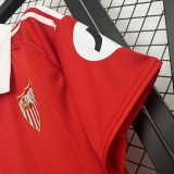 2025-26 Sevilla Away Red jersey