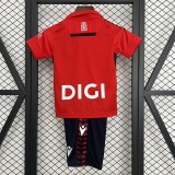 Osasuna 2025/26 Home kid kit Size: 16-28