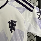 Manchester united 2025/26 away Kids Kit