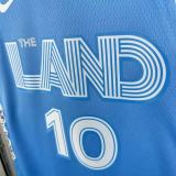 25th season Cavaliers City Edition No. 10 Garland NBA Jersey