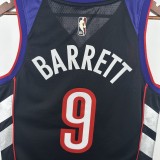 25th season Raptors retro No. 9 Barrett NBA Jersey
