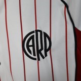 River Plate 2025/26 White baseball  Jersey