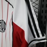 River Plate 2025/26 White baseball  Jersey