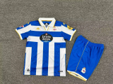2025/26 Deportivo de La Coruna Home  kid kit size 16-28