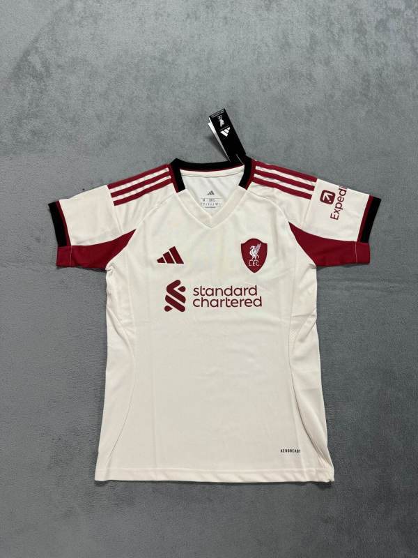 Liverpool  2025/26 woman Away Soccer jersey