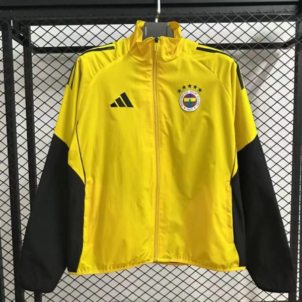 2025-26 Fenerbahce Yellow windbreaker