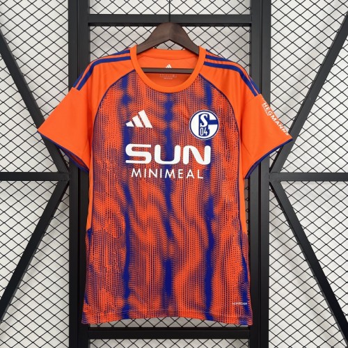 Schalke 04  2025/26 Third Away soccer jerseys Size S-2XL
