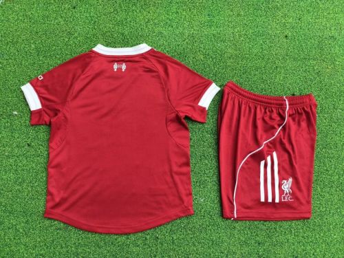 Liverpool 2025/26 Home Player Version  kid kit