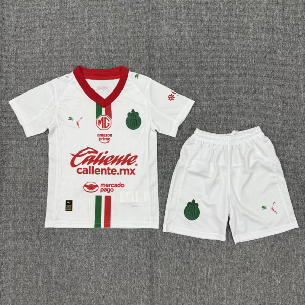 Chivas Guadalajara CD  2025/26 Away Kids Kit