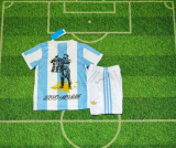Argentina Messi 10 special version Kid kit size 16-28