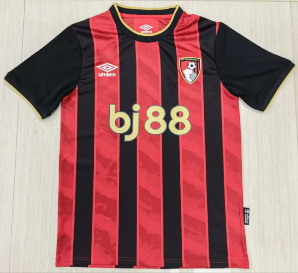 Bournemouth F.C. 2025-26  home soccer jersey   size S-2XL
