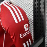 Liverpool 2025/26 home long sleeves Player Edition jersey
