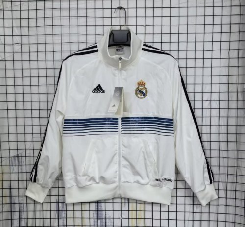 2025-26 Real Madrid White  windbreaker