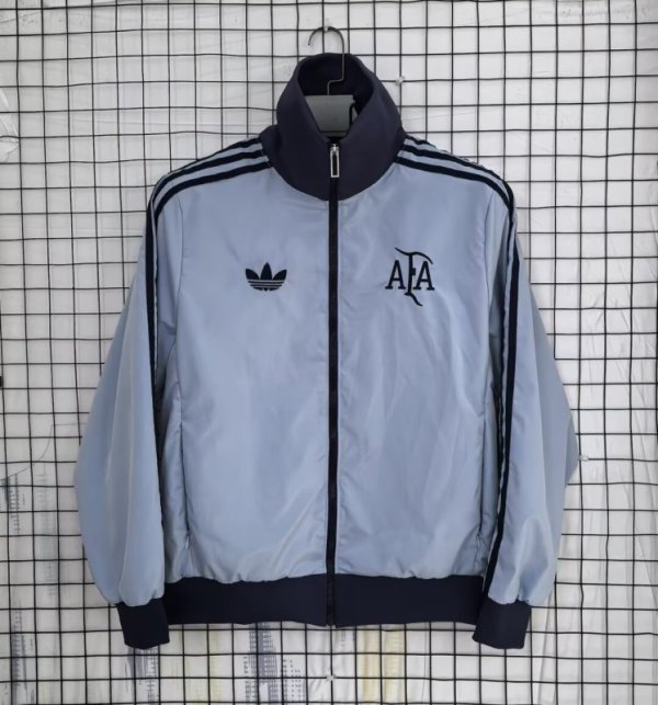 Argentina 2025/26 Dark Blue Windbreaker