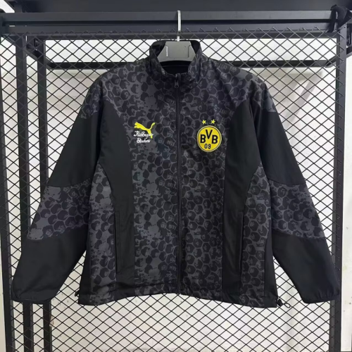Dortmund 2025/26 black Windbreaker jacket s-xxl