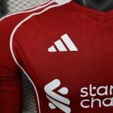 Liverpool 2025/26 home long sleeves Player Edition jersey