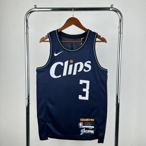 24 season Clippers City Edition No. 3 Paul NBA Jersey