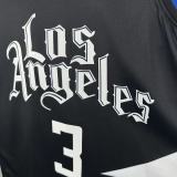 23 season Clippers flying man No. 3 Paul NBA Jersey