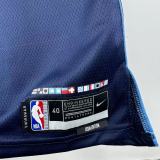 25th season Clippers navy blue No. 3 Paul NBA Jersey