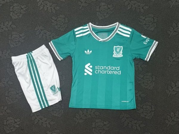 Liverpool 2025/26  Third away kids size 16-28