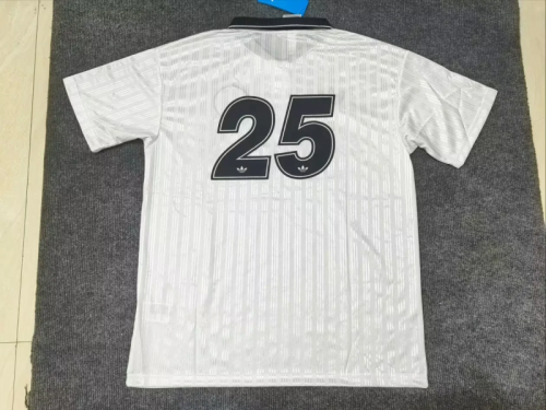 2025/26 AD x Oasis Tour Jacquard white with black font 25 Jersey