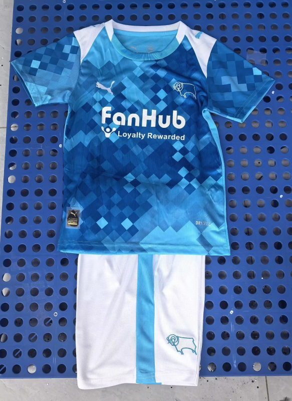 Derby County 2025/26 Third Away Kid Kit