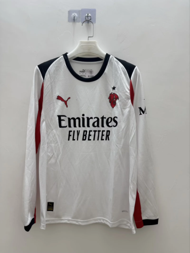 AC Milan 2025/26 Away long sleeve Jersey size S-2XL