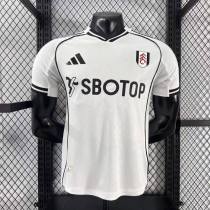 Fulham 2025/26 Home  Player Version Jersey size S-2XL
