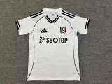 Fulham 2025/26 home version white size S-2XL