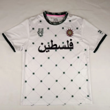CD Palestino 2025/26 special version white green soccer jersey