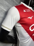 Monaco 2025/26  home player version soccer jersey size S-2XL with sponsor