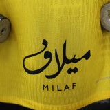 Al-Ittihad 2025/26  Home Player Version Soccer Jersey