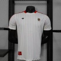 Benfica 2025/26 White Retro Model Player Version  size S-2XL