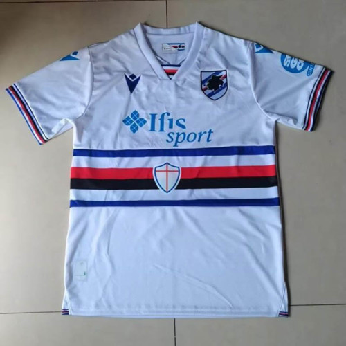Sampdoria 2025/26 away soccer jersey size S-2XL