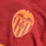 Valencia CF 2025/26 Away Jersey With Sponsor