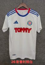 Hajduk Split 2025/26  Home soccer jersey  S-XXL