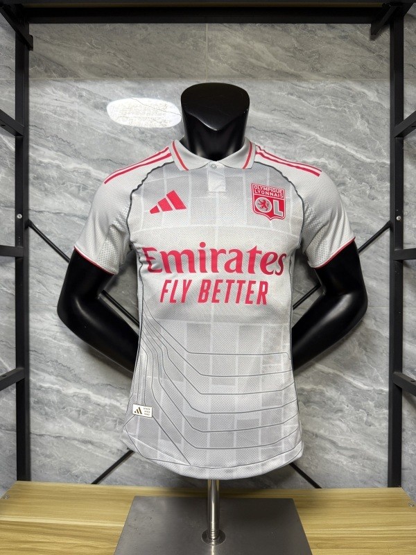 Olympique Lyonnais 2025/26 Third Away player version size S-2XL