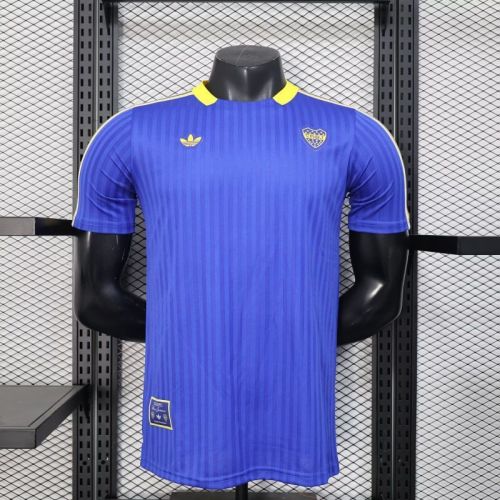 Boca Junior  2025/26 Blue retro Player version jersey size S-2XL