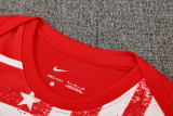 Atletico Madrid 2025/26 Red And WhiteTraining Soccer Suit