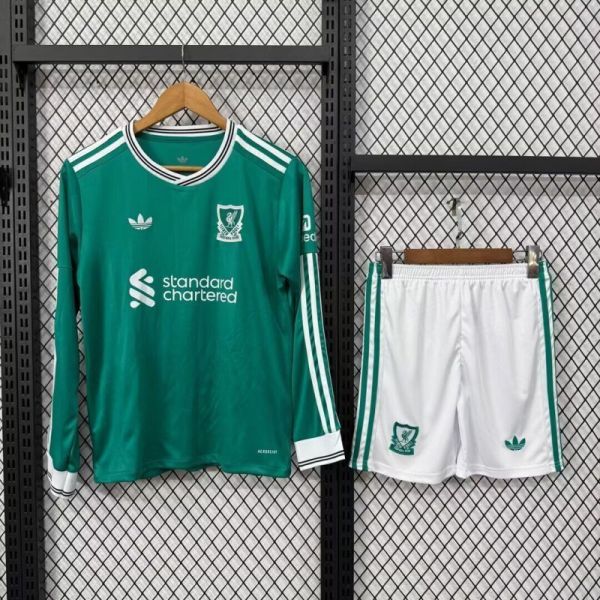 Liverpool 2025/26  Third away Long Sleeve kids size 16-28