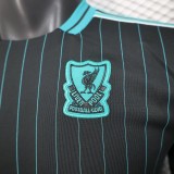 Liverpool 2025/26 Black retro version player version jersey size S-2XL