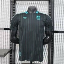 Liverpool 2025/26 Black retro version player version jersey size S-2XL