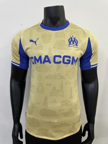 Olympique Marseille 2025/26 Player Edition fourth  Away Jersey