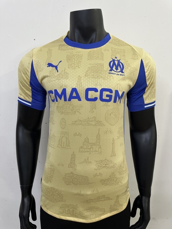 Olympique Marseille 2025/26 Player Edition fourth  Away Jersey