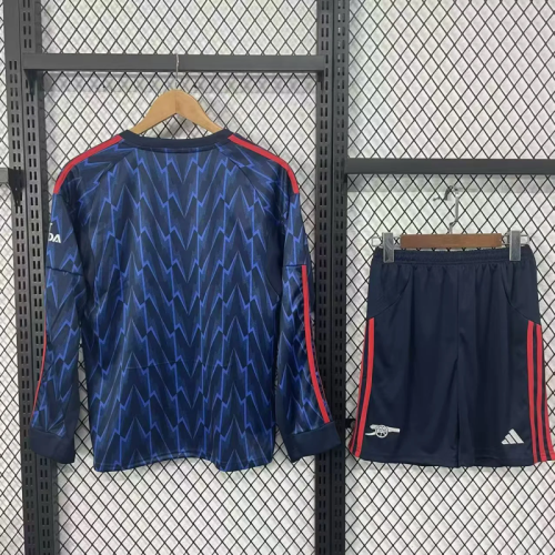Arsenal 2025/26 Away Long Sleeve  kid kit